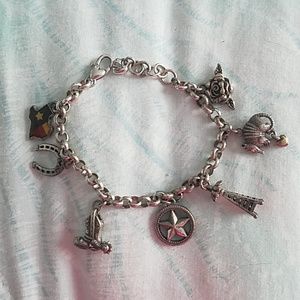Brighton Texas Charm Bracelet